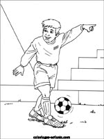 Coloriages de football