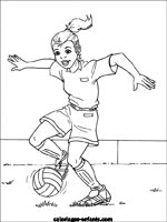 Coloriages de football