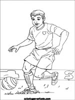 Coloriages de football