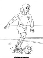 Coloriages de football