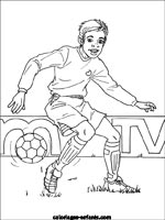 Coloriages de football