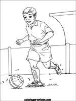 Coloriages de football