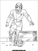 Coloriages de football