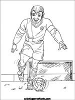 Coloriages de football