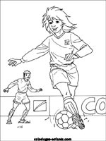 Coloriages de football