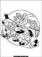 Coloriages de hockey