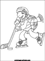 Coloriages de hockey