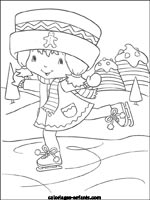 Coloriages de patinage