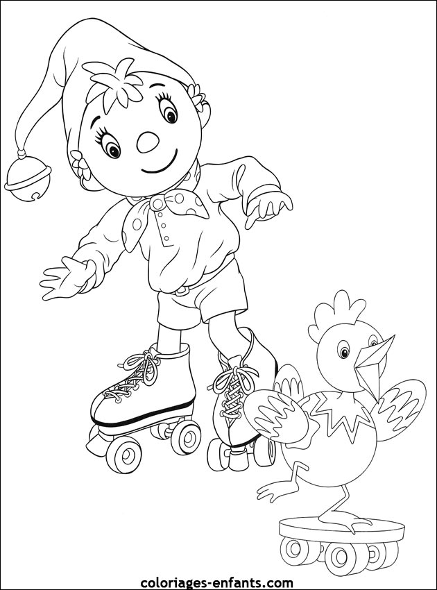 Les coloriages de roller sur  coloriages-enfants.com