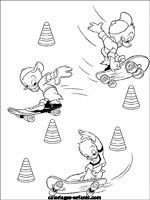 Coloriages de roller