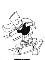 Coloriages de skate