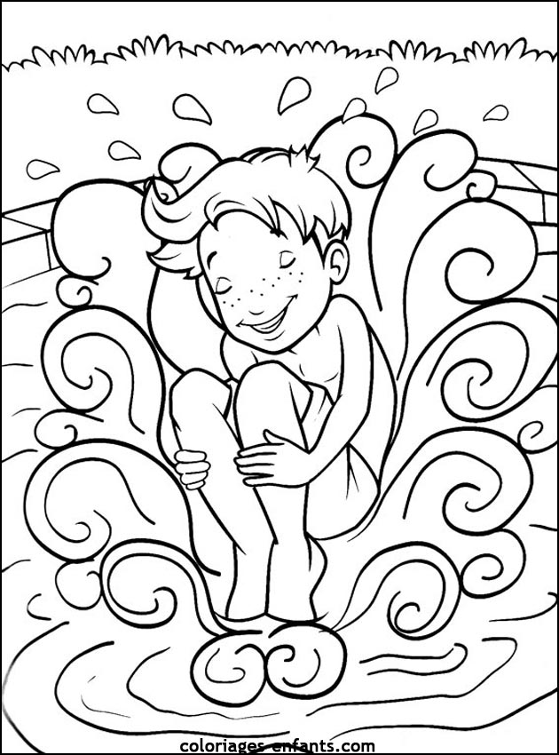 Les coloriages de sports-aquatiques sur  coloriages-enfants.com