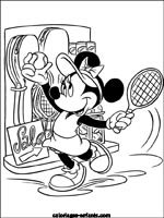 Coloriages de tennis