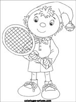 Coloriages de tennis