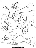 Coloriages d'avions