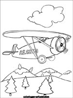 Coloriages d'avions