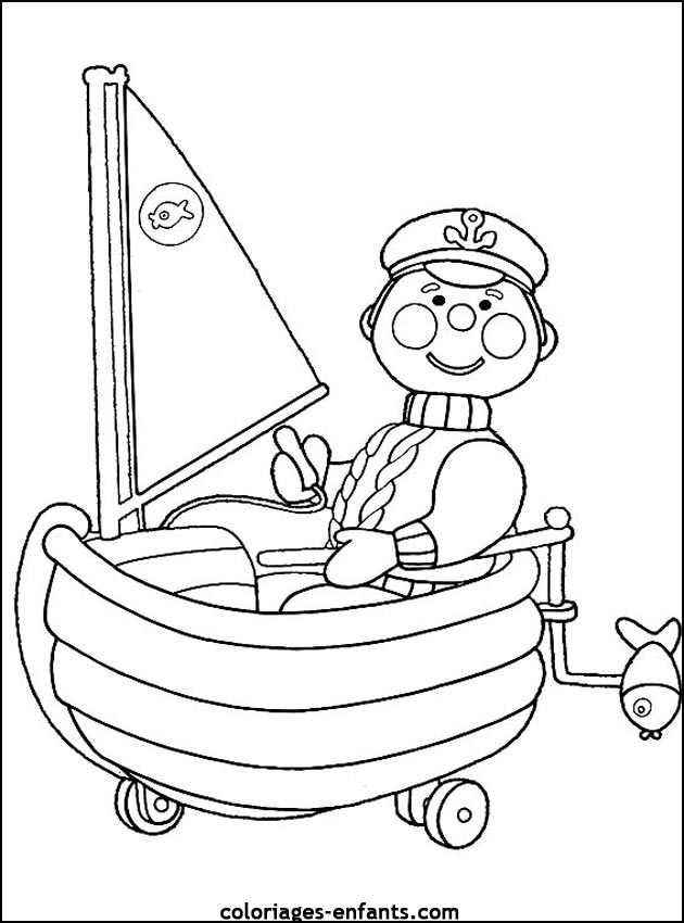 coloriages de bateaux