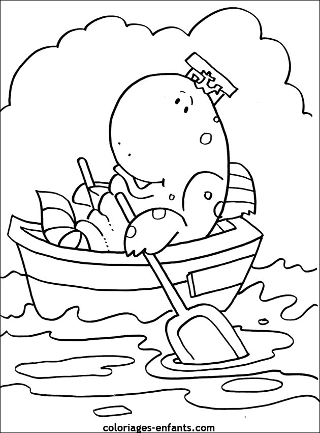 coloriages de bateaux