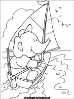 Coloriages de bateaux