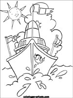 Coloriages de bateaux