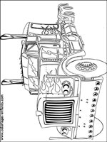 Coloriages de camions