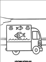 Coloriages de camions