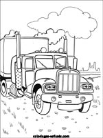 Coloriages de camions