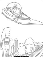 Coloriages de fusees