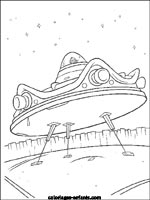 Coloriages de fusees