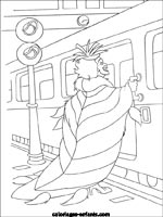 Coloriages de trains