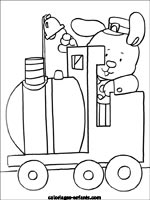 Coloriages de trains