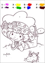 Coloriages cod&eacute;s