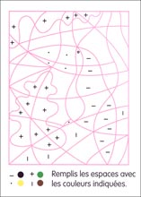 Coloriages cod&eacute;s