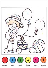 Coloriages cod&eacute;s