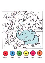 Coloriages cod&eacute;s