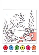 Coloriages cod&eacute;s