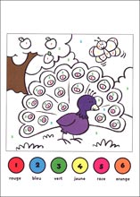 Coloriages cod&eacute;s