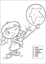 Coloriages cod&eacute;s