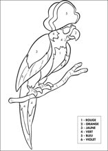 Coloriages cod&eacute;s