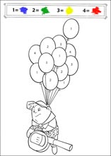 Coloriages cod&eacute;s