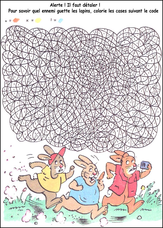 jeu du coloriage magique � imprimer