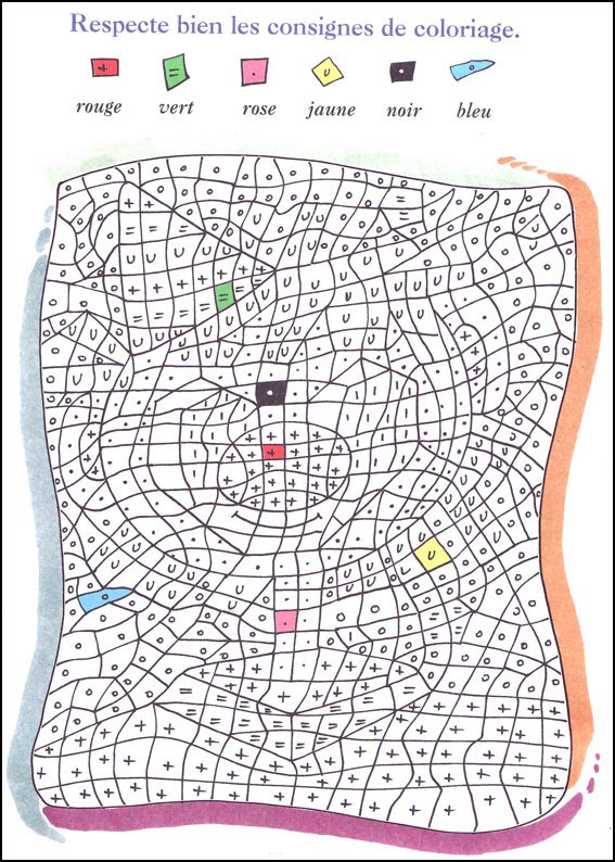 jeu du coloriage magique � imprimer