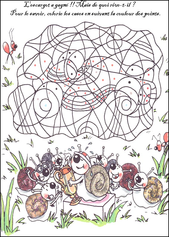 jeu du coloriage magique � imprimer