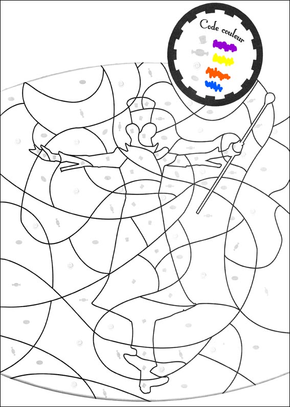 jeu du coloriage magique � imprimer