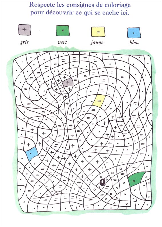 jeu du coloriage magique � imprimer