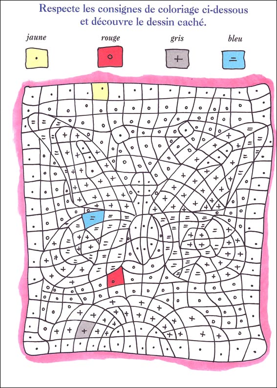 jeu du coloriage magique � imprimer