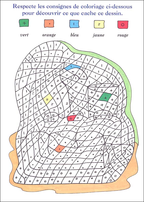 jeu du coloriage magique � imprimer