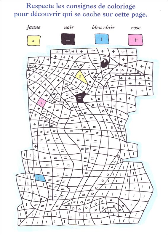 jeu du coloriage magique � imprimer