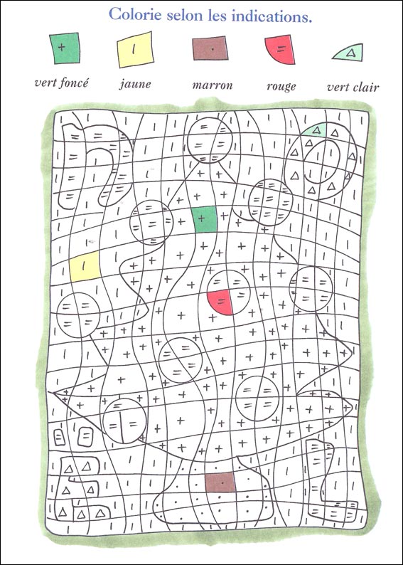 coloriage magique � imprimer