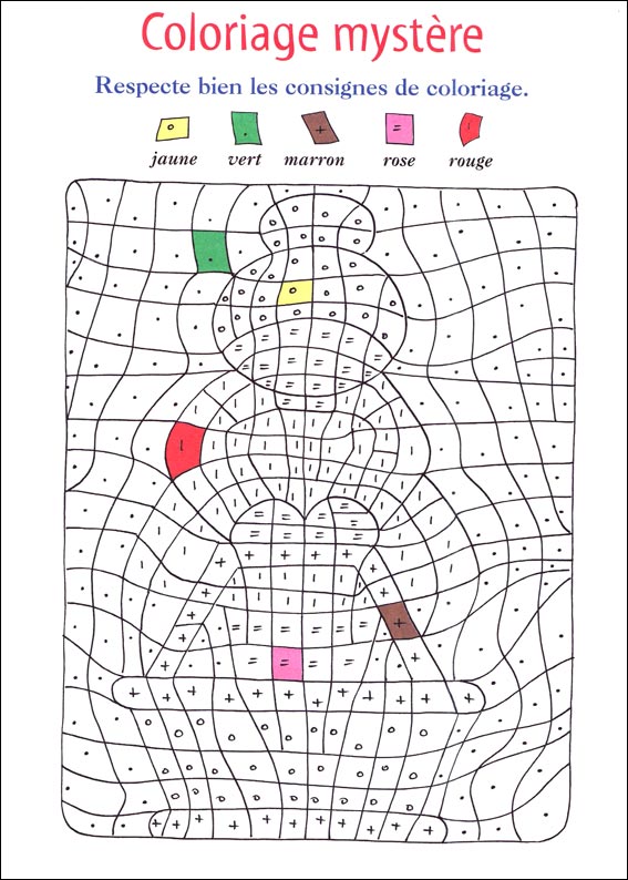 coloriage magique � imprimer